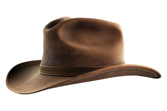 Akubra hat isolated on transparent background