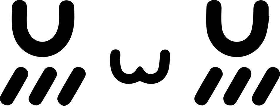 uwu for cricut vector file download | Any changes can be possible 