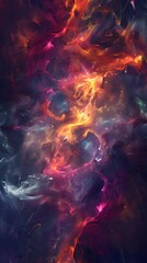 Fototapeta premium abstract colorful waves background