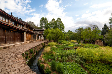 Lijiang, Shuhe Old Town,  an old Naxi town rebuild at the end of the 90's after an earthquake, Yunnan, China, Asia