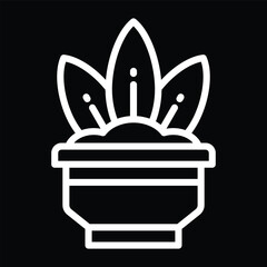 Plant in Pot Free Icon