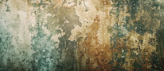 Obraz premium Abstract grunge wall background with beautiful design and copy space image for text placement.