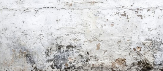 Obraz premium A vintage or grungy white background resembling natural cement or stone with an old texture, suitable as a retro pattern wall with copy space image.