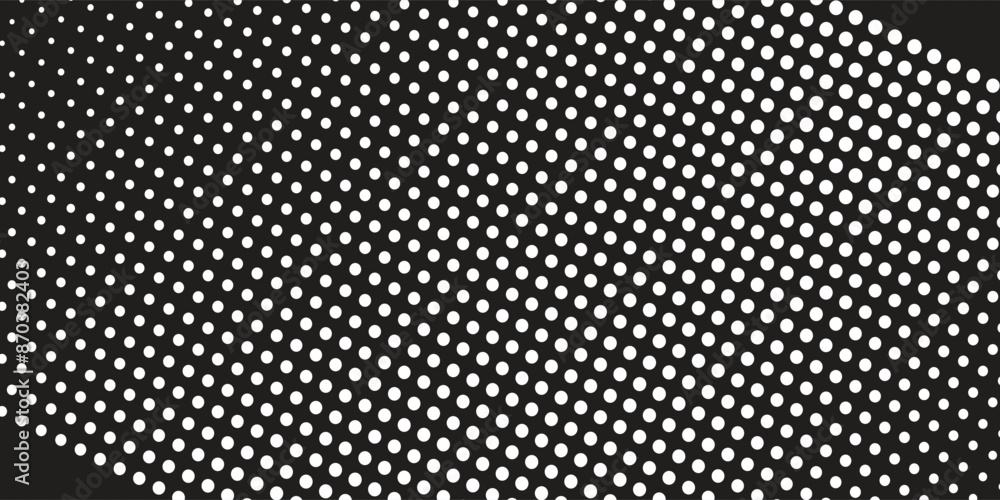 Poster basic halftone dots effect in black and white color. halftone effect. dot halftone. black white half