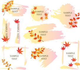 Obraz premium 秋の紅葉 