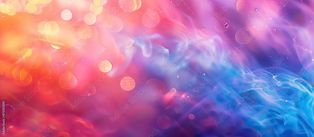 Aufkleber background with abstract blurry colors showcasing a vast copy space image.