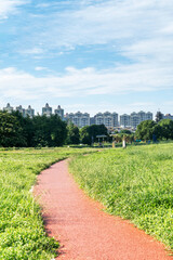 The road of City Park in China