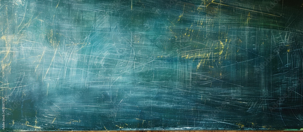 Poster close-up view of a school chalkboard with copy space image available.