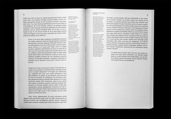 Mockup Of Scanned Customizable Vertical A4 Magazine