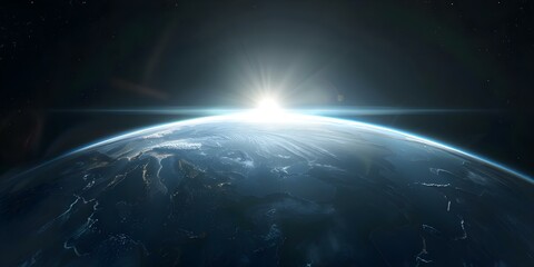 God created the heavens and the earth at the beginning of time. Concept The Genesis of Creation, The Beginning of Time, Biblical Narratives, Divine Creations, Creation Story