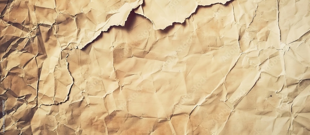 Poster vintage-looking paper with a distressed and rugged appearance ideal for designs requiring a retro fe