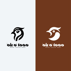 Bird Logo Design, Gradient hummingbird logo design, Luxurious Falcon corporate logo design, bird mascot illustration logo design, Simple Peacock Logo Template.