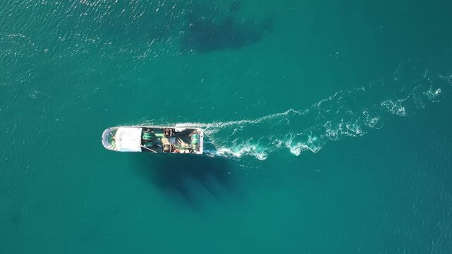 Localidad de Laxe y su puerto pesquero en la ciudad de Coru&ntilde;a