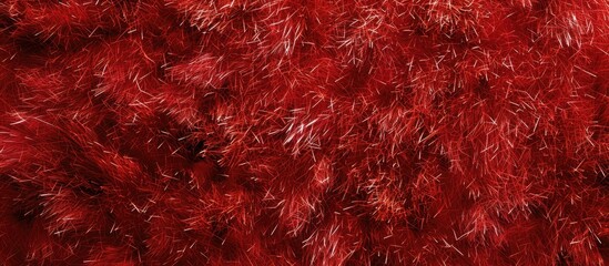 Fototapeta premium Plush texture with a Christmas theme, perfect for any copy space image.