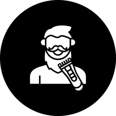 Beard trimming Icon