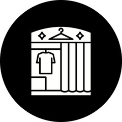 Fototapeta premium Changing room Icon