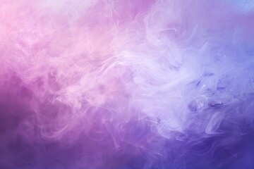 Obraz premium Abstract Swirling Smoke in Pink and Purple