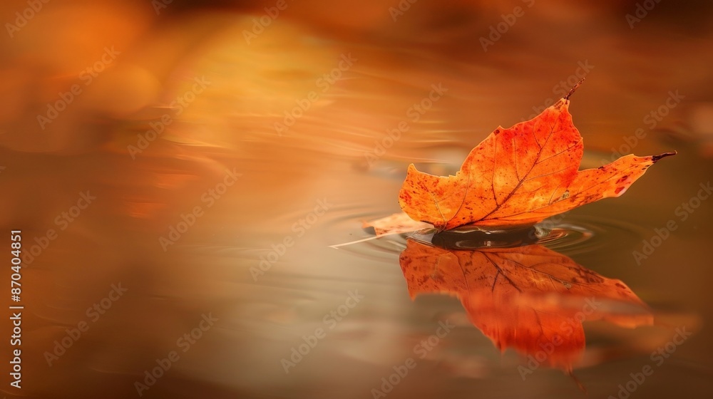 Canvas Prints Autumn's magic lingers in the air, a fleeting moment of beauty before winter's chill descends.