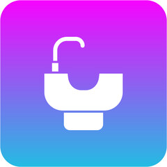 Hair wash sink Icon