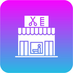 Fototapeta premium Barber shop Icon