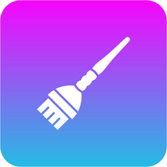 Hair dye brush Icon