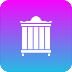 Fototapeta premium Cage Icon