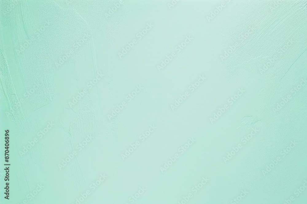 Poster mint flat lay. blank paper texture background for horizontal template design