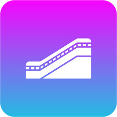 Fototapeta premium Escalators Icon