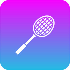 Tennis racket Icon