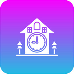 Cuckoo clock Icon