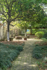 The road of City Park in China