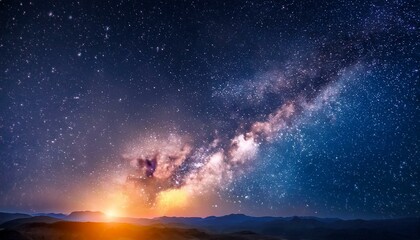 Obraz premium astro photography space nebula