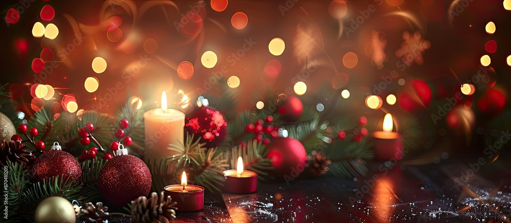 Poster festive backdrop with copy space image available.