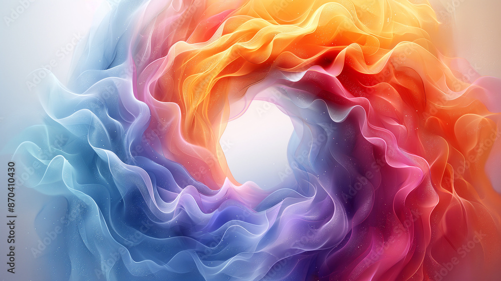 Poster vector image without any gradients used and to use a maximum of 12-colors polygon used in a plain ve