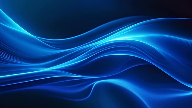 Blue background with luxury lines.