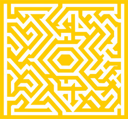 maze or labyrinth pattern (artwork 8)