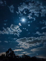 Obraz premium the vast sky and beautiful atmosphere