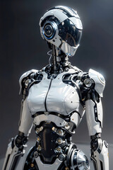 Fototapeta premium robot cyborg