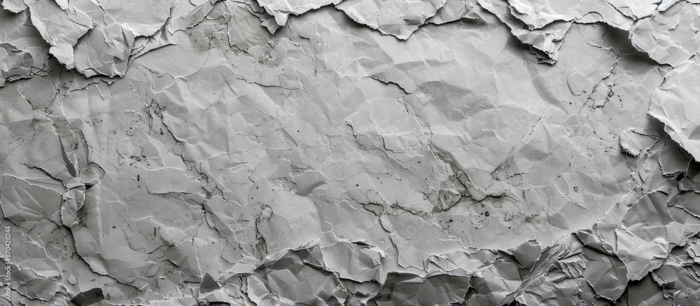 Poster the textured gray and white paper background with rough spots provides a blank area for images. copy