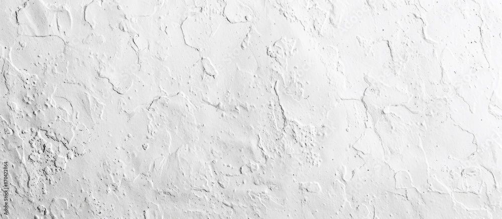 Poster light textured white paper with spots provides a rough background with blank copy space image.