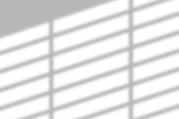 Shadow from light window.  Window shadow effect. Reflect sun beams on wall. Reflecting shades shadow  isolated on transparant background. shadow png overlay