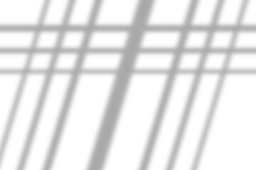 Shadow from light window.  Window shadow effect. Reflect sun beams on wall. Reflecting shades shadow  isolated on transparant background. shadow png overlay