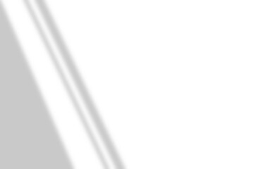 Shadow from light window.  Window shadow effect. Reflect sun beams on wall. Reflecting shades shadow  isolated on transparant background. shadow png overlay