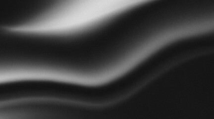 Monochrome grainy background black white gray noisy texture minimal banner header poster cover backdrop design.