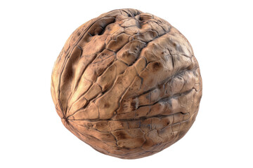 Obraz premium Walnut isolated on transparent background