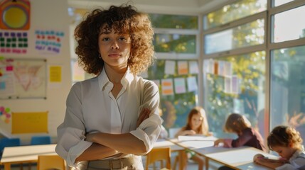 Obraz premium student in classroom