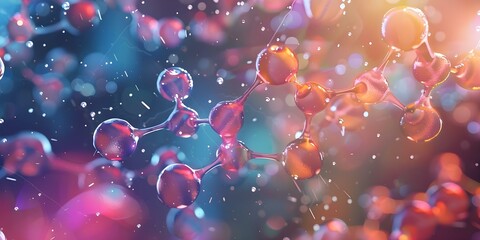 Compare 3D molecular structures of insulin and glucose in a biological system. Concept Biochemistry, Molecular Biology, Structural Comparison, Insulin, Glucose