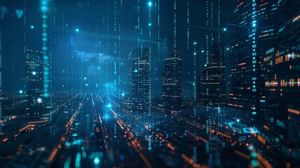 Naklejka premium 5G Wireless Network: Enhancing Cloud Computing and Global Connectivity