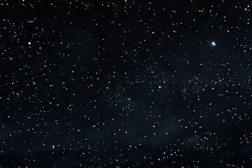 Fototapeta premium The stars and galaxy are all shining in the sky of the outer universe, against a black starry background of shiny stars