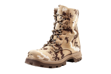 a close up of a boot